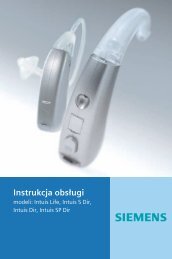 35522 - Instrukcja Intuis_v005.indd - Siemens Hearing Instruments