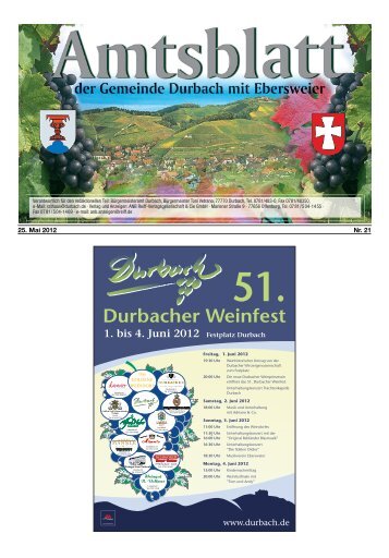 Durbacher Weinfest