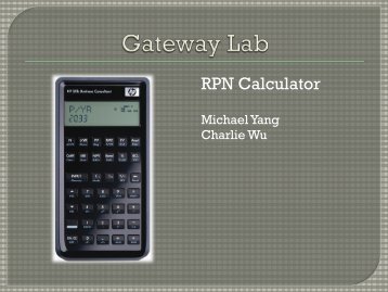 RPN Calculator