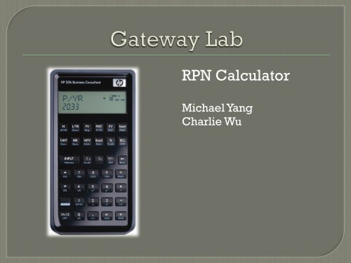 RPN Calculator