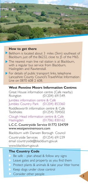 Belthorn Heritage Trail - Blackburn with Darwen Borough Council