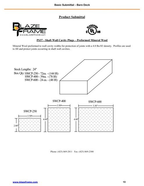 Basic Metal Deck - BlazeFrame