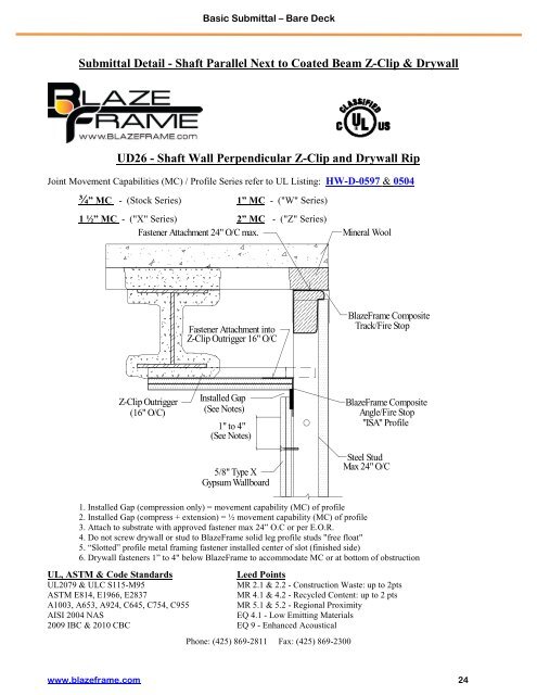 Basic Metal Deck - BlazeFrame