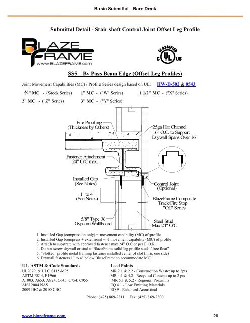 Basic Metal Deck - BlazeFrame