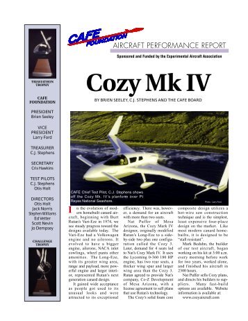 Cozy Mk IV - CAFE Foundation