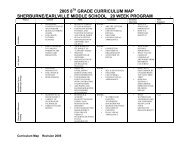 2005 8th grade curriculum map sherburne/earlville middle school 20 ...