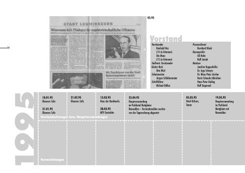 PDF: Rückblick, Einblick, Durchblick - MIT Kreisverband Ludwigsburg