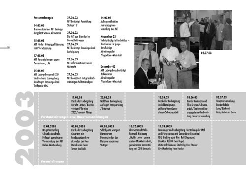 PDF: Rückblick, Einblick, Durchblick - MIT Kreisverband Ludwigsburg