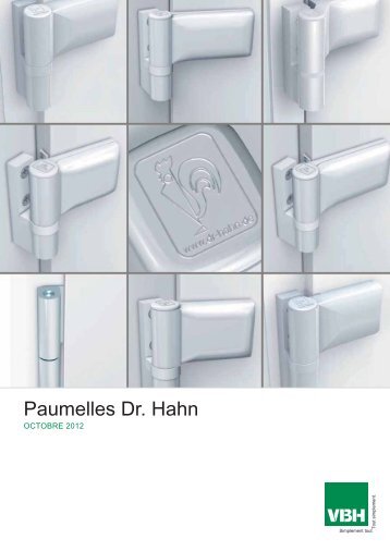 Paumelles Dr. Hahn - VBH - Hody