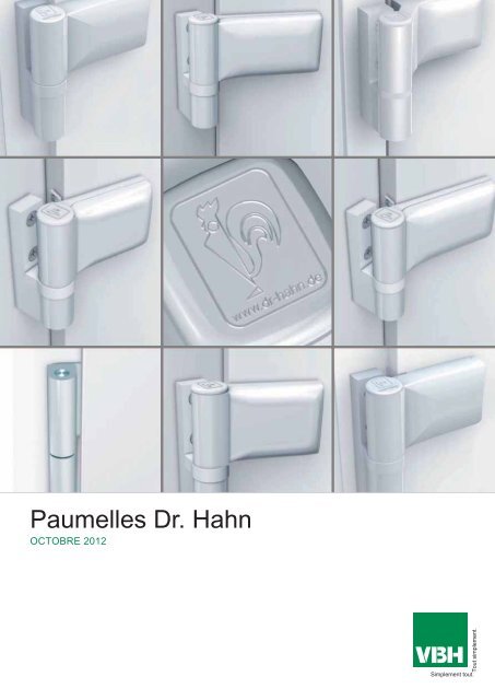 Paumelles Dr. Hahn - VBH - Hody