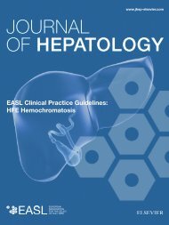 EASL clinical practice guidelines for HFE Hemochromatosis