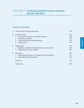 Analyzing bilateral trade using the gravity equation - UNCTAD ...