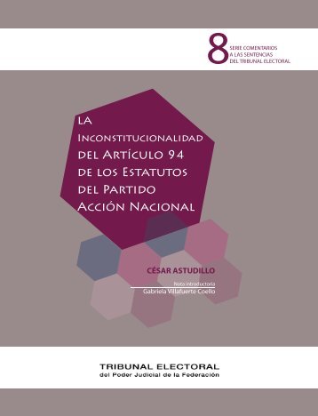 La inconstitucionalidad del artículo 94 de los estatutos del Partido ...