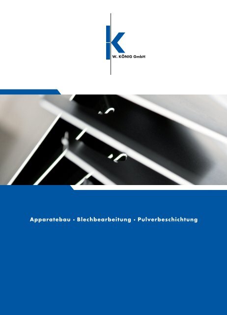 Blechbearbeitungsmaschinen und -Anlagen - Walter König GmbH