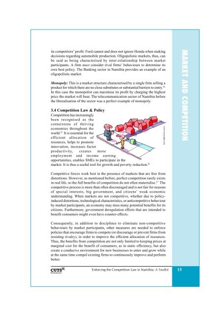 Enforcing the Competition Law in Namibia A Toolkit - cuts ccier