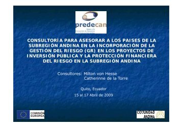 Milton Von Hesse - GestiÃ³n del Riesgo y Cambio ClimÃ¡tico