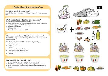 Counseling Tool on Complementary Feeding - Linkages Project