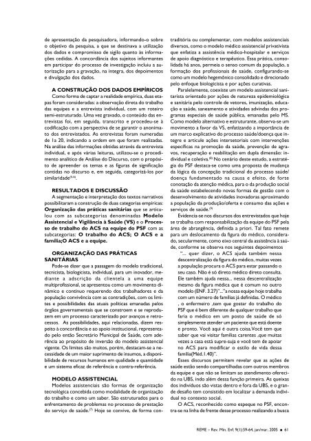 versão completa em PDF - Escola de Enfermagem - UFMG