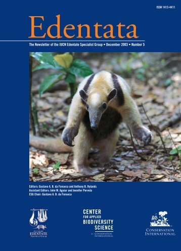 Edentata 5 - Anteater, Sloth & Armadillo Specialist Group
