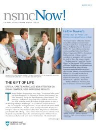 NSMC Now March 2012 - North Shore Medical Center - Partners ...