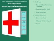 Krankenhausbau und Bauten des Gesundheitswesens