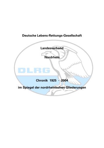 Chronik des Landesverbands - Landesverband Nordrhein - DLRG