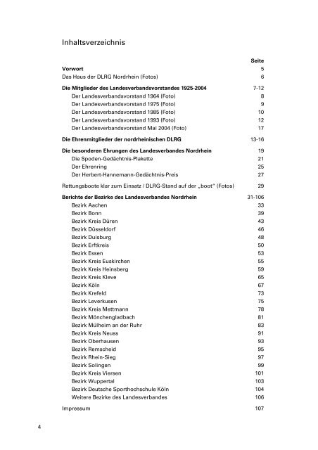 Chronik des Landesverbands - Landesverband Nordrhein - DLRG