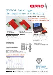 HOTDOG Datalogger for Temperature and Humidity