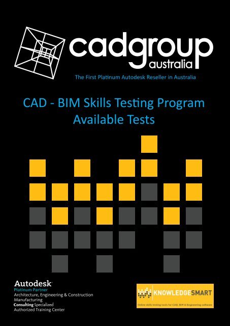 Available Tests1.pdf - Cadgroup
