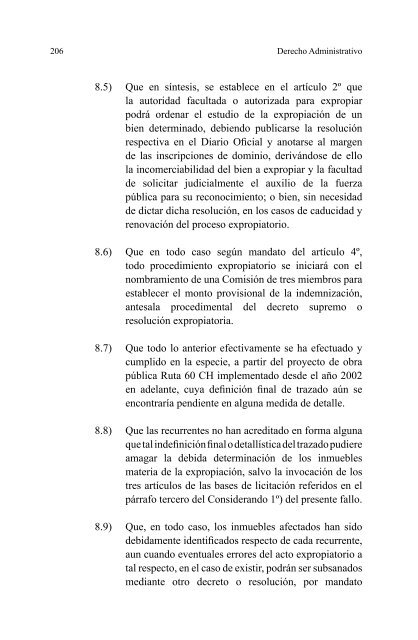 DERECHO ADMINISTRATIVO Corte Suprema - Consejo de ...