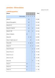 PDF| - preisliste 2013 - Fahrschule Koch