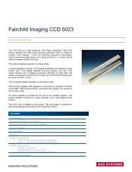 CCD 5023 Data Sheet - Fairchild Imaging