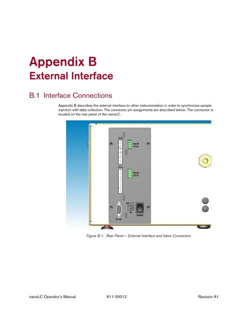 NanoLC 1D Plus and 2D System Operator's Manual - Eksigent