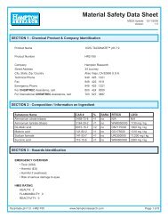 HR2-755 MSDS - Hampton Research