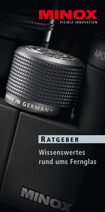 Wissenswertes rund ums Fernglas - Minox