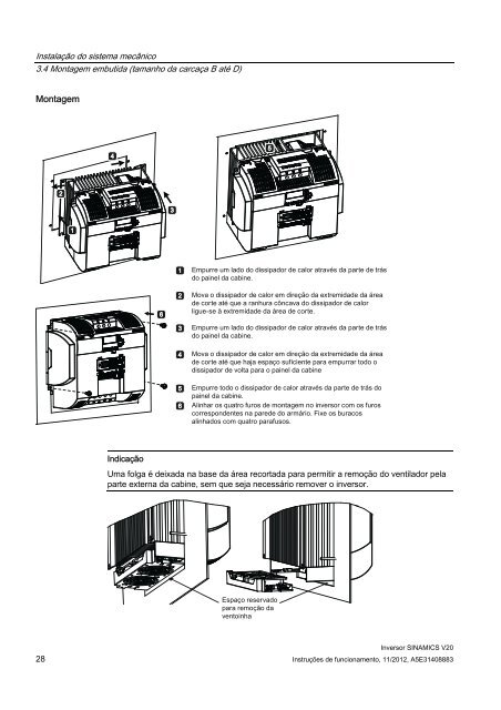 Inversor SINAMICS V20 - Industry