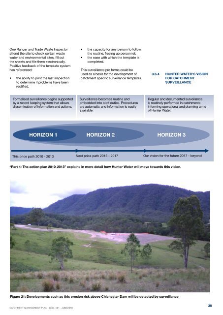 Catchment Management Plan - Hunter Water