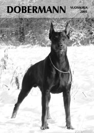 vuosikirja 2005 - Suomen Dobermannyhdistys