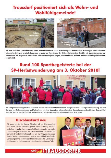 trausdorfer - bei der SPÖ Trausdorf