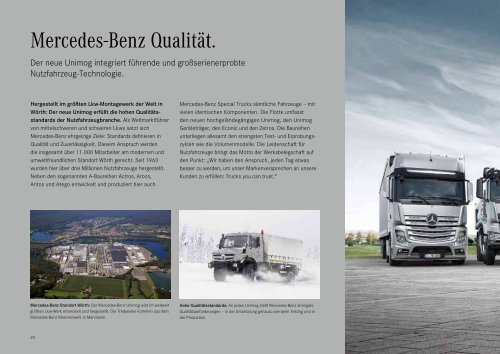 Der neue Unimog. - Mercedes-Benz Henne-Unimog GmbH