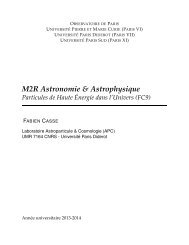 M2R Astronomie & Astrophysique - APC