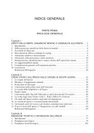 indice L'ipnosi in medicina e psicoterapia - Piccin