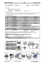 TECHNICAL DATA MQ-4 GAS SENSOR - SparkFun Electronics