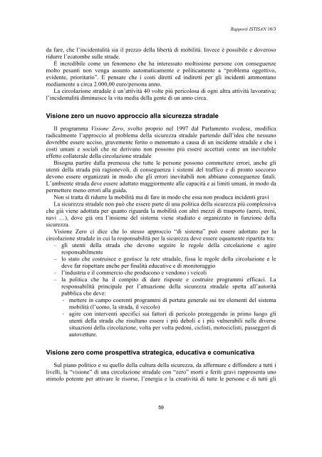 Rapporti ISTISAN 10/3 - Istituto Superiore di Sanità