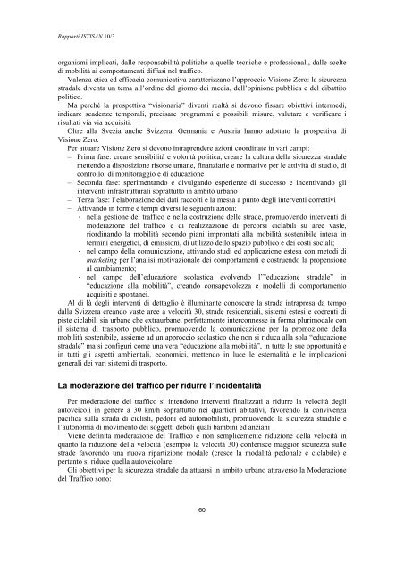 Rapporti ISTISAN 10/3 - Istituto Superiore di Sanità