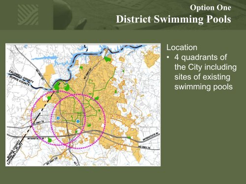 aquatic recreation facilities? - City of Hickory