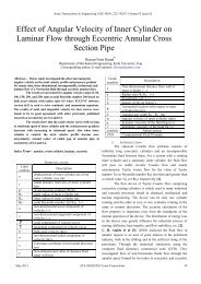 Effect of Angular Velocity of Inner Cylinder on Laminar Flow through ...