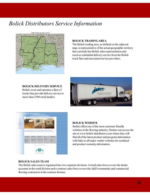Installation Products Catalog 2012 - Bolick Distributors