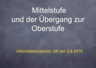 Mittelstufe und der ÃƒÂœbergang zur Oberstufe - Freie Waldorfschule ...