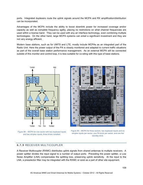 MIMO and Smart Antennas for Mobile Broadband ... - 4G Americas